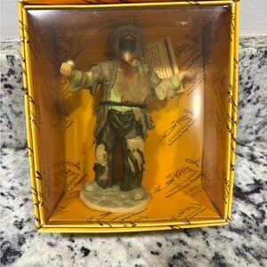 Emmett Kelly Jr Flambro Weary Willie - NIB - COA - Signature Collection
